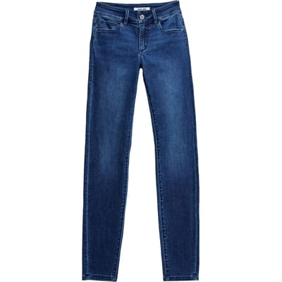 Dames Skinny Jeans met lussen Salsa Jeans Wonder Push Up