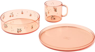 Liewood Siva Dinerset - Peach / Sea Shell