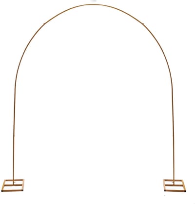 Feestboog / ballonnenboog standaard – Voor bruiloften, verjaardagen, kerst en tuinfeesten – Decoratieve achtergrond voor ballonnen en bloemen – Metaal – Kleur: standaard – 230 cm