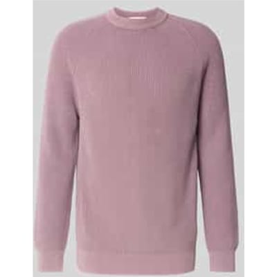 Gebreide pullover met ronde hals