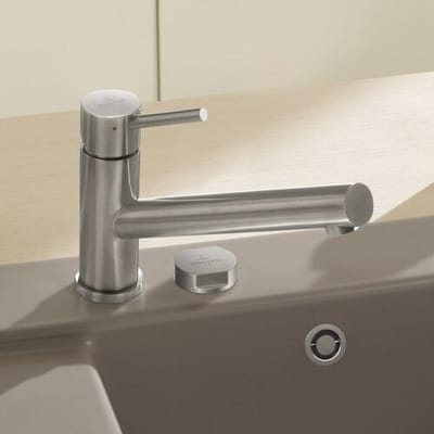 Villeroy & Boch Como Single Lever Kitchen Faucet, Low Pressure 925111LC