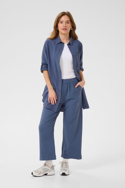 Overhemd met lang mouwen Loose fit Vintage Indigo indigo blue