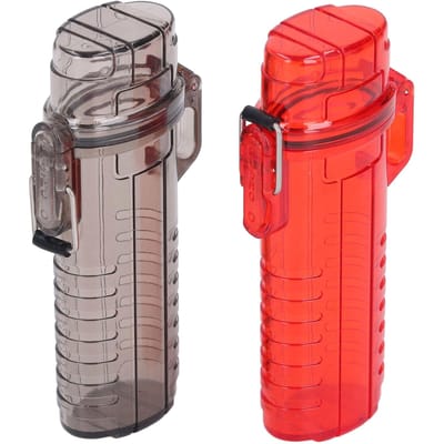 2 Pièces Camping Plastique Étanche Tube de Rangement de Poche Organisateur Portable Support Conteneur pour