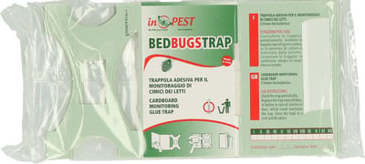 HPC Kleefvallen - Vallen Voor Bedwantsen - 16 x 8,5 cm - Onopvallend - Ongediertebestrijding - Plakstrip - Lijmoppervlak - 10 Stuks