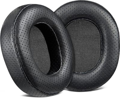 Dailygoods - SOULWIT Lamsleren Vervangende Oorkussens voor SteelSeries Arctis 1/3/5/Arctis 7/7+/7P/7P+/7X/7X+/9/9X/Pro/Prime (Niet geschikt voor Arctis Nova) Headset, Earpads Cushions met Schuim met Hoge Dichtheid