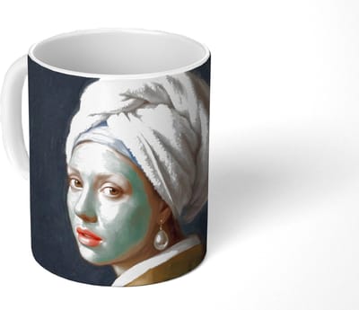 Mok - Koffiemok - Iconisch - Modern - Kleurrijk - Mokken - 350 ML - Beker - Koffiemokken - Theemok