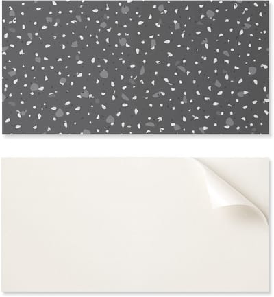 Zelfklevende vinyl wanddecoratie voor binnen, 100x50 cm, patroon met kleine stippen.