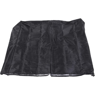 Pallet Afdekzeil Waterdicht Zwaar Uitvoering Bulk Pallet Afdekking Buitenzeil Bulk Doos Afdekking Past op Houten Terrasmeubilair black
