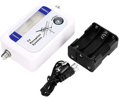 Dailygoody - Digitale tv-signaal - Satellietvinder - Gebruiksvriendelijk - 19 x 14 x 5 cm - Signaalsterkte - Ideaal voor satellietantenne - model