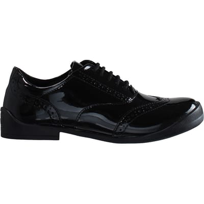 Kickers Bridie Brogue kinderschoenen zwart
