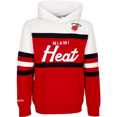 Herenhoodie Nba Head Coach-hoodie Miahea Originele teamkleuren