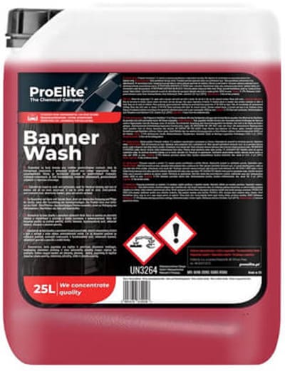 PROELITE BANNER WASH VOOR AUTO EN TRUCK WASSTRATEN 25L