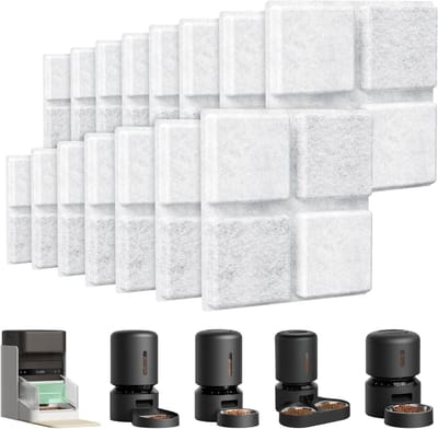 15 Stuks Actieve Luchtreinigingsdoeken, Geurfilter voor Huisdieren, Anti-Geuroplossing voor Katten en Waterfilter
