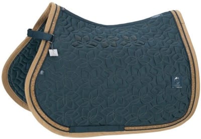 Eskadron Zadeldek Glossy Jewel Contrast Classic Sports 26 Full Ocean