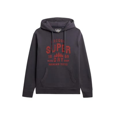 Superdry - Work Shop hoodie - Heren - Hoodies