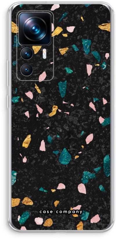 Case Company® - Hoesje geschikt voor Xiaomi 12T hoesje - Terrazzo N°10 - Soft Cover Telefoonhoesje - Bescherming aan alle Kanten en Schermrand