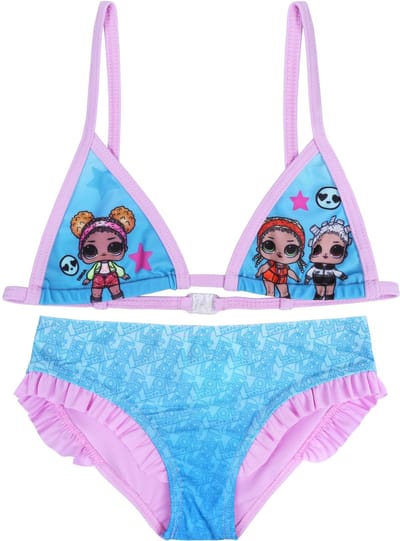 Tweedelig roze-blauw badpak L.O.L. SURPRISE!