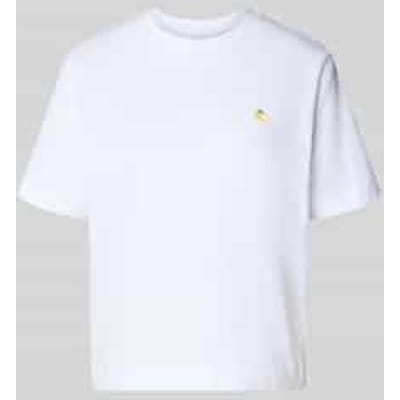 boxy fit T-shirt van puur katoen model 'ELLA'
