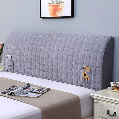 Stretch Hoofdbord Slipcover voor Bed - Jacquard Meubelhoes voor Hoofdeinden
