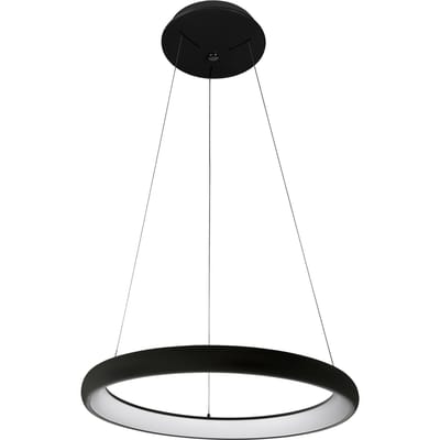 Alessia Zwarte LED Hanglamp 40W Neutraal Wit Licht 51cm