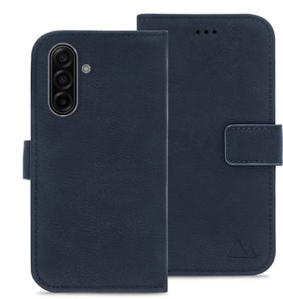 My Style Telefoonhoesje geschikt voor Samsung Galaxy A26 Hoesje | My Style Flex Wallet Bookcase Portemonnee | Pasjeshouder voor 3 Pasjes | Telefoonhoesje voor Pinpas / OV Kaart / Rijbewijs - Royal Blue | Blauw