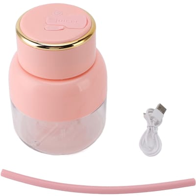 Draagbare Blender 800ml Capaciteit Elektrische Draagbare Sapbeker USB Oplaadbare Juicer Blender voor beige