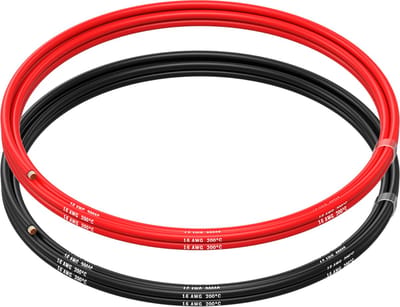MMOBIEL 16 AWG Siliconen Elektrische Draad - 16 Gauge (1.31mm²) Vertinde Koperkabel 1,5 m - 2 Aparte Draden Rood & Zwart voor RC, Drones, 3D Printers, Batterijen, Luidsprekerdraden, Led Strips
