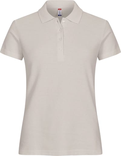 Clique Basic Polo Women 028231 - steengrijs - XS