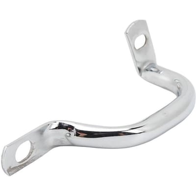 Motorfiets Achterste Handgreep Vintage Stijl Comfortabele Grip Verbeterd Comfort Zijhandrail voor CG125 white