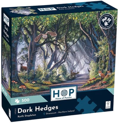 House of Puzzles legpuzzel Dark Hedges 500 stukjes natuur.