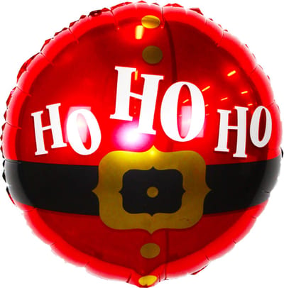 Kerst ballonnen Hohoho Decoratie Ballon Helium Ballon Kerst Versiering 50Cm – 1 Stuk