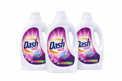 Dash Color frische Voordeelverpakking - 3 x 20 wasbeurten - Fresh Colour - Vloeibaar wasmiddel - 3 x 1,1L