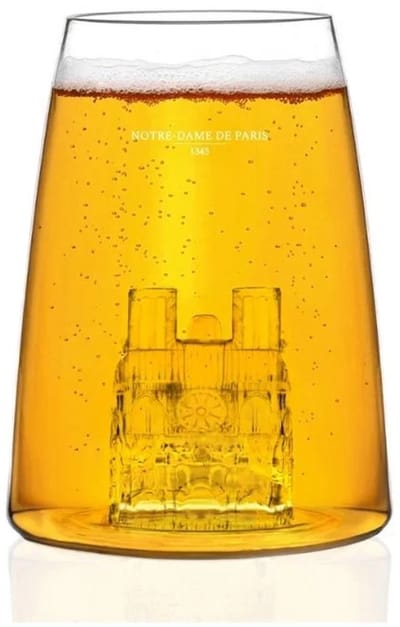 Alaskanmaker - Design Glas Iconic Monument - Notre-Dame - 1 Stuk