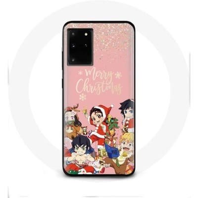 Coque pour Samsung Galaxy S11 Plus Demon slayer merry christmas affiche Anime Manga