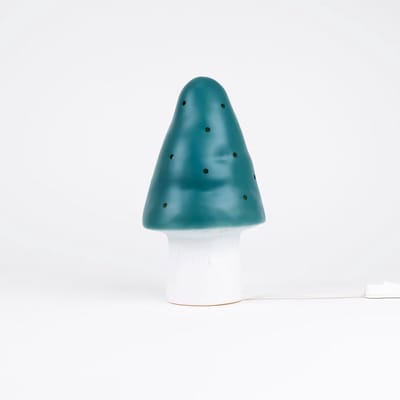 Egmont Toys lamp paddenstoel blauw decoratie kinderkamer 15x28 cm.