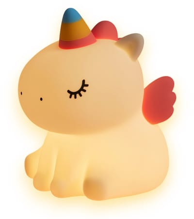 Kinder Nachtlampje Eenhoorn – LED Baby Nachtlamp – Dimbaar & Touch Sensor – Warm Wit Licht – USB Oplaadbaar – Zacht Siliconen – Veilig voor Kinderen – 30 Min Timer