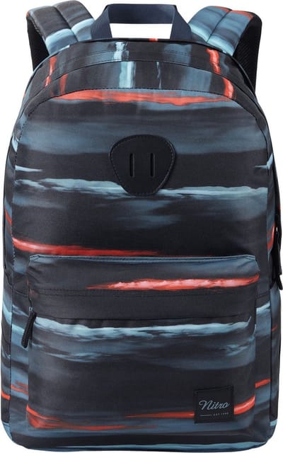 NITRO Vrije tijd rugzak Rugzak met laptopvak Urban Plus Backpack 28L Acid Dawn Zwart