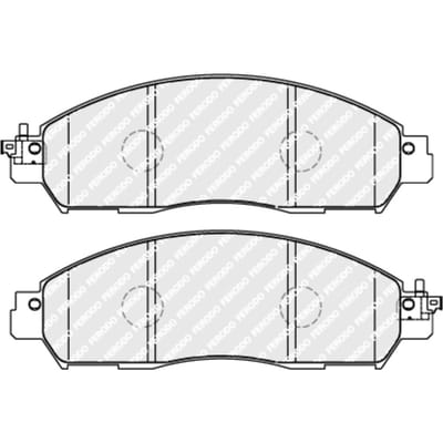 Remblokset FERODO FDB5090, voor