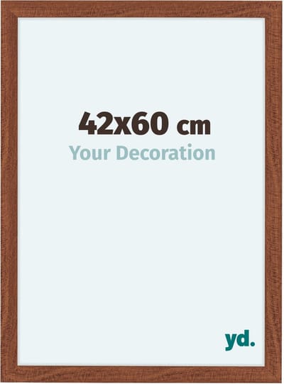 Your Decoration - Fotolijst 42x60 cm - MDF - Walnoot - Como