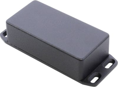 Hammond Electronics 1590G2FLBK – Universele behuizing – 100 x 50 x 31 mm – Aluminium spuitgietwerk – Zwart