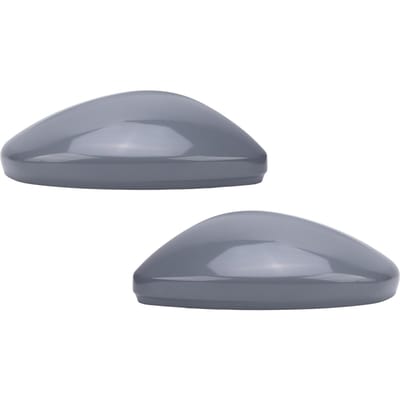 Paire de Coques de Rétroviseur Protectrices Anti-Rayures Utilisation Longue Durée Coque de Rétroviseur Extérieur pour Voitures gray