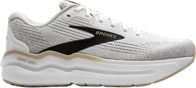 Brooks Ghost Max 2 Hardloopschoenen heren Wit 45