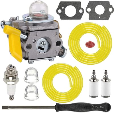 Dailygoody - Carburateur - Vervangend onderdeel - Voor Ryobi - Geschikt voor 26cc 30cc 25cc - String Trimmer Bosmaaier Blower - Hoogwaardige prestaties