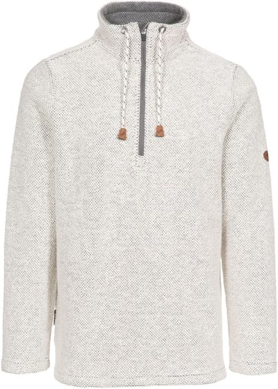 Trespass Hoodie / Sweatshirt Falmouthfloss - Male Casual Sweater Off White-L