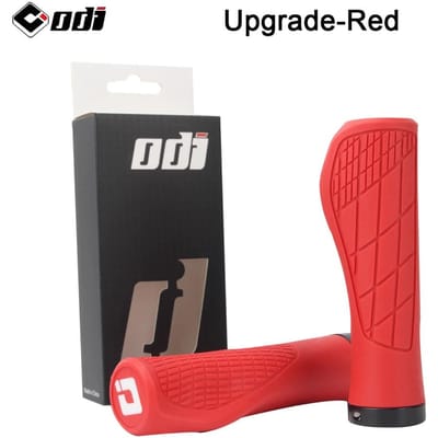 Poignées Vélo VTT Odi Antichoc Couvercle Guidon Vélo Poignées Lock-On Antidérapantes Faciles à Utiliser Caoutchouc Vélo Large Coussin Pièces de Guidon