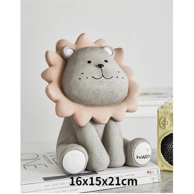 Noordse Leeuw Spaarpot Groot Creatief Schattig Leeuw Munt Kinder Spaarpot Decor Woonkamer Decoratie Ornament Geldboxen