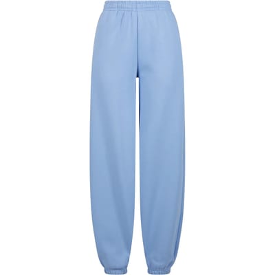 Urban Classics - Fluffy Dames joggingbroek - M - Blauw