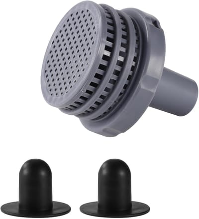Zwembad Jet-Connector Geschikt voor Intex 25022E - Vervangingsonderdeel met 2 pluggen voor zeefgaten voor efficiënte filtratie en onderhoud