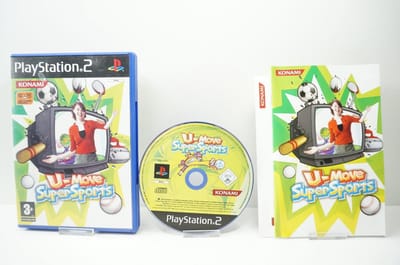 U-move Super Sports Eye toy (ps2 tweedehands game)