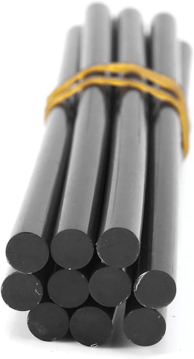 Lijm Stiften - Smeltlijm Set - Hobby Knutselen - Sterke Hechting - 10 Stuks 7x150mm - Zwart